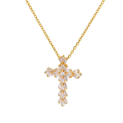 Stainless Steel Cross Necklace